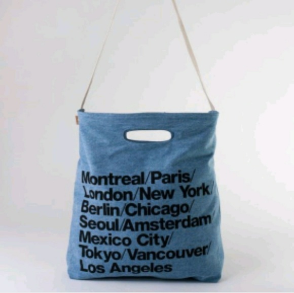 American Apparel Bags American Apparel Cities Bag Poshmark